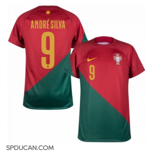 Muški Nogometni Dres Portugal Andre Silva #9 Domaci SP 2022 Kratak Rukav